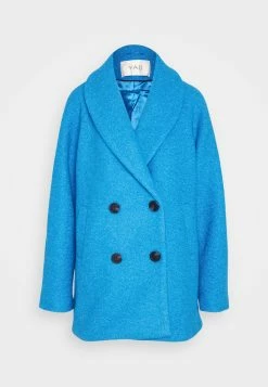 Yascrina Coat - Halflange Jas - Dresden Blue -ONLY shop d09202738a6740b186c72e4e85fcca48