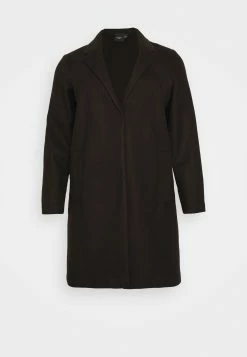 Vero Moda Curve Vmcpop Coat - Mantel - Black -ONLY shop d156b97c064a4b908fbc58ef9a68da40