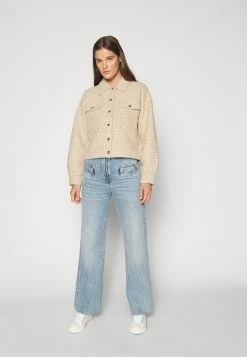 Sandro Cardi Coat Double Top Stitches - Lichte Jas - Beige -ONLY shop d1c2252633734b30a5b2c1416ddfa908