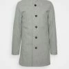 Jack & Jones Jjecollum Coat - Halflange Jas - Light Grey Melange -ONLY shop d30f7adad2bb440fbb5658eb7db1adfc