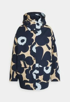 Marimekko Magna Unikko Coat - Parka - Dark Blue, Light Yellow 14 Marimekko Magna Unikko Coat - Parka - Dark Blue, Light Yellow -ONLY shop d4641205d6954a2a9115b413976eb86d