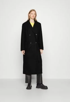 Designers Remix Milano Double Coat - Mantel - Black