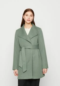 Vero Moda Vmverodonavivian Coat - Halflange Jas - Laurel Wreath