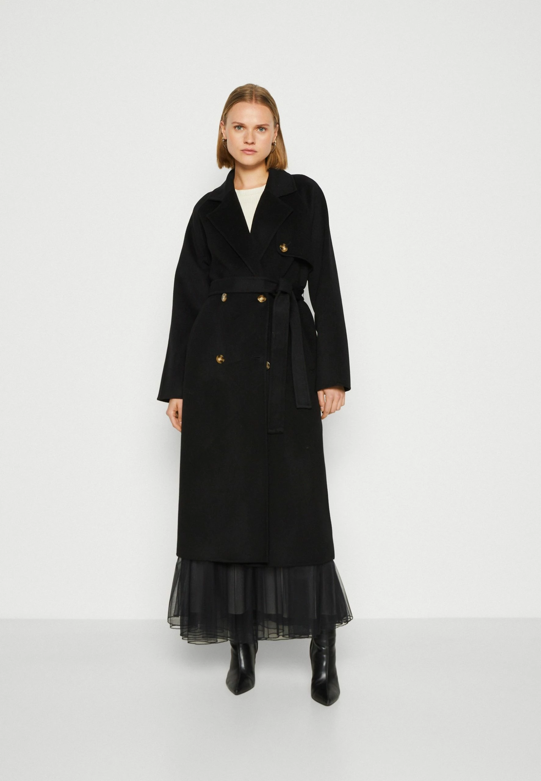 Levia Coat - Mantel - Black 3 Levia Coat - Mantel - Black