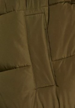 Marc O'Polo DENIM Puffer Midi Coat With Hood - Winterjas - Burnished Logs -ONLY shop dbc205cad6c54454a506b00c98813030