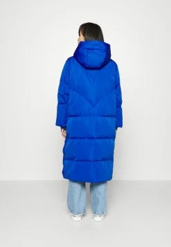 Yasirima Long Coat - Donsjas - Blue -ONLY shop dd574d5dbccb4259a7482ec2f209325b