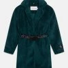 Calvin Klein Jeans Logo Belt Teddy Coat - Winterjas - Atlantic Deep -ONLY shop ddb16d86ba8a448b90830cd3cdb1c6a8