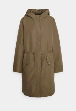 Vero Moda Tall Vmeverly Coat - Parka - Capers -ONLY shop ded33c2ebf76404fb3727a3b41d543bb