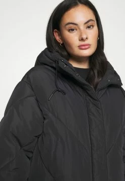 Monki Daniella Coat - Winterjas - Black -ONLY shop e03e71724a784fc086d3a8e7fcd9315b