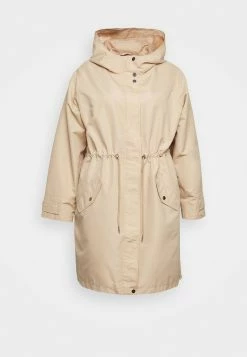 Vero Moda Curve Vmeverly Coat Cur - Parka - Irish Cream -ONLY shop e219077b05e6451a970deb200a31ba40