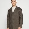 Solid Sdtave Herringbone Coat 21105919 - Mantel - Black
