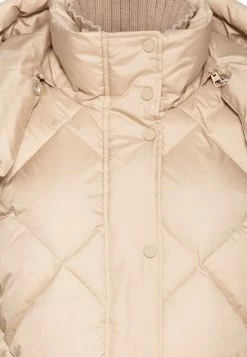Marc O'Polo Coat Diamond Quilting Long Detachable Hood - Donsjas - Frosty Sand -ONLY shop e3756c18ddb4482097eac21ba7283b49