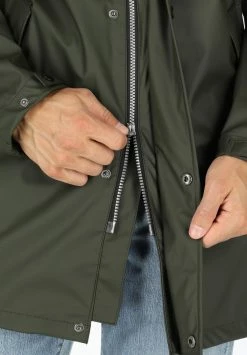 Väderöarna Coat - Regenjas - Olive Black -ONLY shop e3f6e20bc7594188bd2094e5e416196a