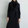 Jenni Coat With Collar - Mantel - Black -ONLY shop e50c1512566f4a5eb08cdb44846888f8
