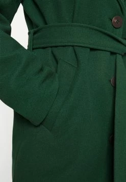 Vila Vipoko Long Belt Coat - Mantel - Pineneedle -ONLY shop e6565261cd8848b48d4488a468aed751