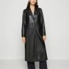 ONLY Onlsaramy Long Coat - Mantel - Black -ONLY shop e7b8119d53084c77b9488db926d73236