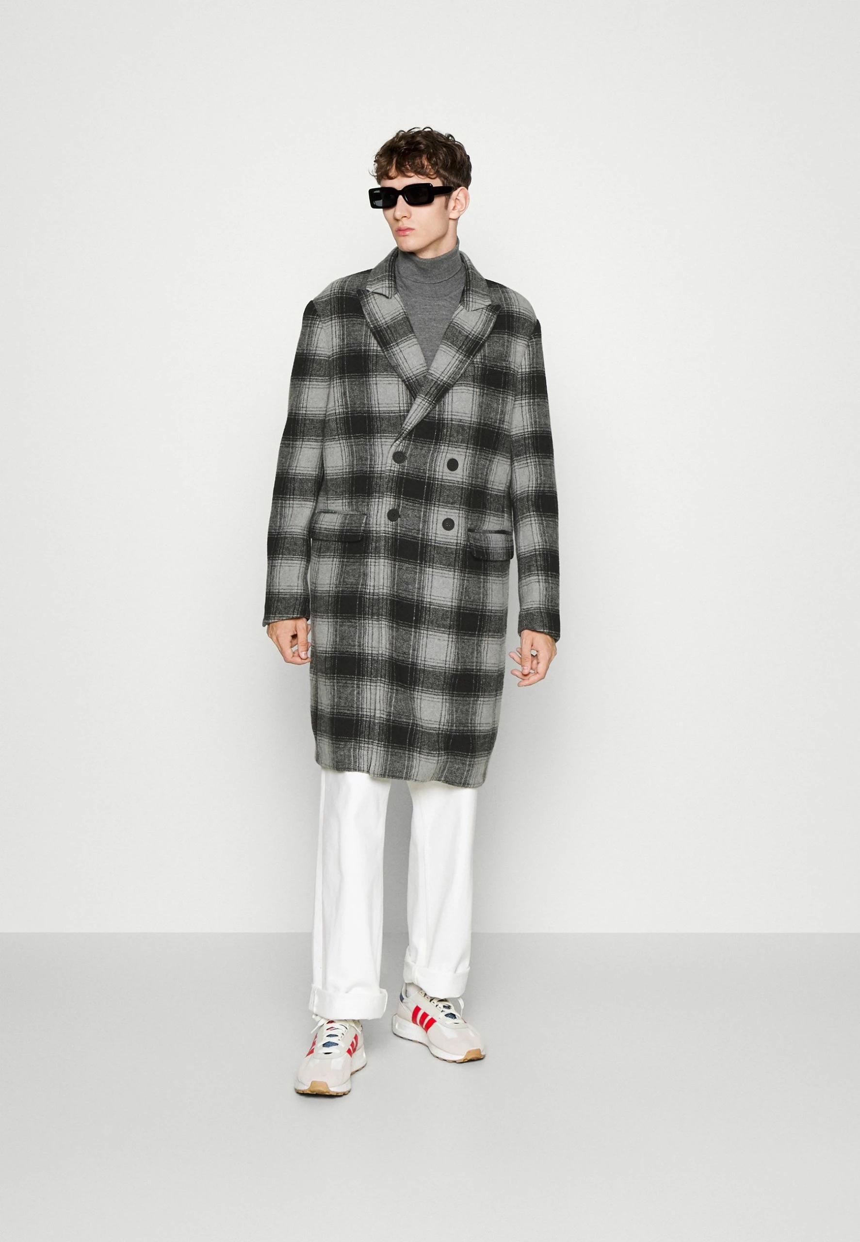 Selected Homme Slhspyrowool Coat - Mantel - Grey 4 Selected Homme Slhspyrowool Coat - Mantel - Grey - Afbeelding 2