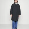 Calvin Klein Light Padded Wrap Coat - Winterjas - Black -ONLY shop ebccf4cbe9de4571a7ce207ee478908d