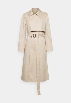 Calvin Klein Trench Coat - Trenchcoat - Pastel Sand -ONLY shop ec723dfdd1fe4269a1c868d9015562a4