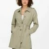 ONLY Onlline - Trenchcoat - Trench Coat -ONLY shop ecf70b721a37448b90b4fe94ec2ab057