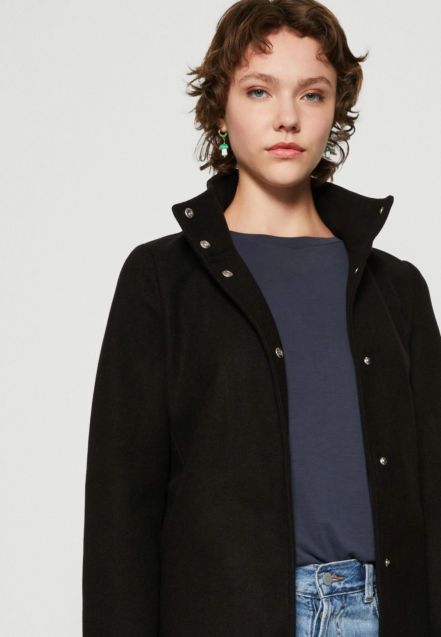 Vero Moda Vmpopally Coat - Mantel - Black 6 Vero Moda Vmpopally Coat - Mantel - Black - Afbeelding 4
