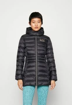 EA7 Emporio Armani Caban Coat - Winterjas - Black