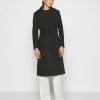 Forever New Billie Wrap Coat - Mantel - Black -ONLY shop ee90620b94d34c4b929d9741fd30bd04