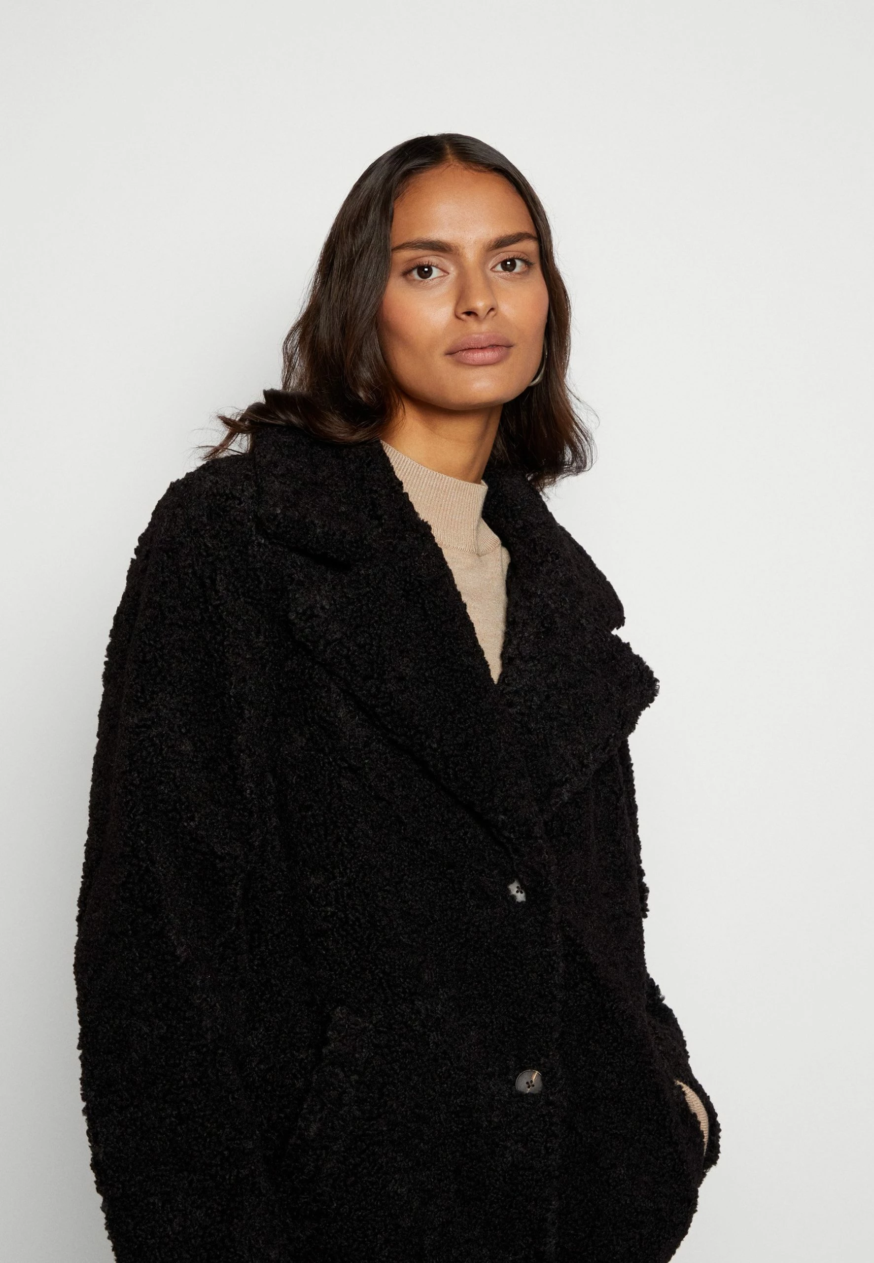 Vero Moda Vmkylie Coat - Winterjas - Black 6 Vero Moda Vmkylie Coat - Winterjas - Black - Afbeelding 4