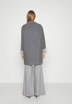 Maggi Car Coat Short With Cuffs - Halflange Jas - Grey -ONLY shop f007522b04f74a1c885c96558092e858