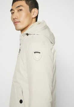 Blauer Long Jacket Coat Detachable Hoodie - Gewatteerde Jas - Pelican 12 Blauer Long Jacket Coat Detachable Hoodie - Gewatteerde Jas - Pelican -ONLY shop f089a2e7514a47128267bff41950d4d9