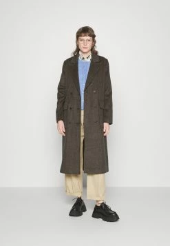 Selected Femme Slfkatrine Check Coat - Mantel - Toasted Coconut -ONLY shop f0b953f2628144bcbdbd44fe17a6f367