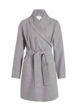 Viapple New Coat Etite - Mantel - Light Grey Melange -ONLY shop f0c9723828834de1a509950c8b2f5ec7