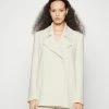 Patrizia Pepe Coat - Halflange Jas - Coconut White 1 Patrizia Pepe Coat - Halflange Jas - Coconut White -ONLY shop f315564c6ac44740a62eb9f94ec8a530