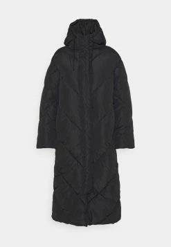 Monki Daniella Coat - Winterjas - Black -ONLY shop f39c0ed387624e409f519e7dade3159d