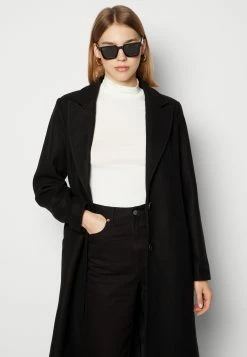 Vila Vivalji Long Coat - Mantel - Black 11 Vila Vivalji Long Coat - Mantel - Black -ONLY shop f3d88250e3704a0e848144547f82956f