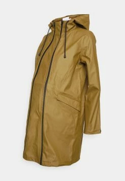 Mamalicious Mldrops Tikka Rain Coat - Parka - Dark Olive -ONLY shop f4d6ce41315945caac8b377399f94276