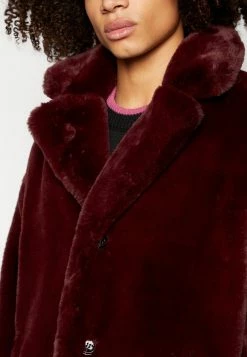 WEEKDAY Albin Coat Unisex - Winterjas - Deep Winered -ONLY shop f5ef88bbad0c4c0c8b0e3885445b30cb