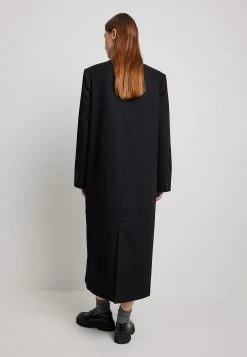 NA-KD Double Breasted Classic Coat - Mantel - Black -ONLY shop f6a48b0369f74193820bee3413f4a754