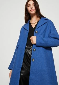 Yaslima Coat - Mantel - Federal Blue -ONLY shop f89ad4e514e84ff59a10f5ce0666af8b