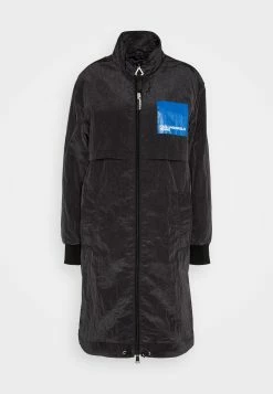 Summer Coat - Parka - Black -ONLY shop f912dc0f3a954a58a05918027bf3faf7