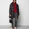 Fila Berislav Long Padded Coat - Winterjas - Moonless Night -ONLY shop fbdc6100b8d04ae2b4393f09dd9a217c