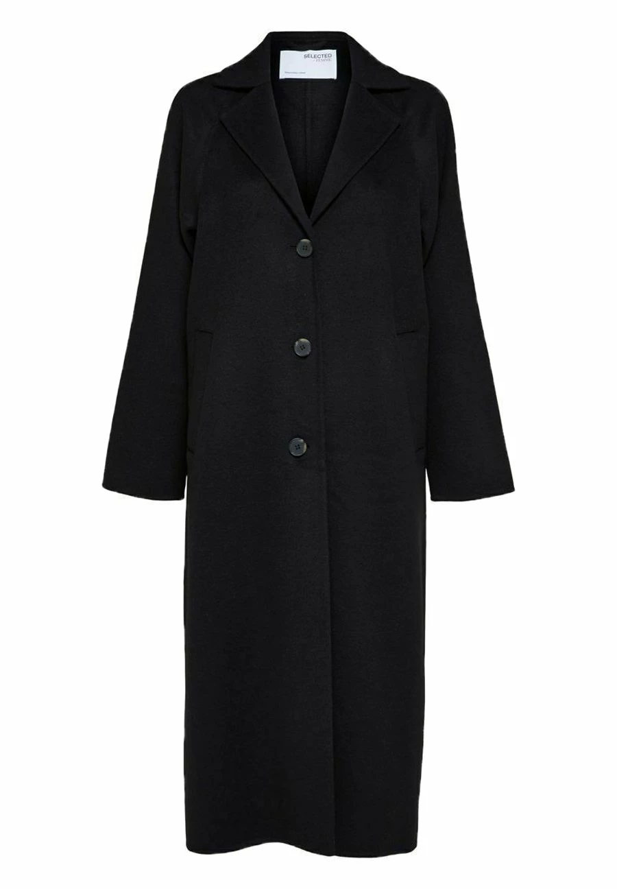 Selected Femme Slfnew Tama Coat - Mantel - Black 3 Selected Femme Slfnew Tama Coat - Mantel - Black