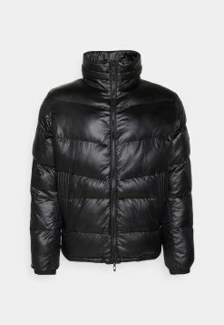 Antony Morato Coat Regular Fit In Shining With Eco Sorona Aura - Winterjas - Black -ONLY shop fc314abf920e42dfa7c273d4d57a43e0