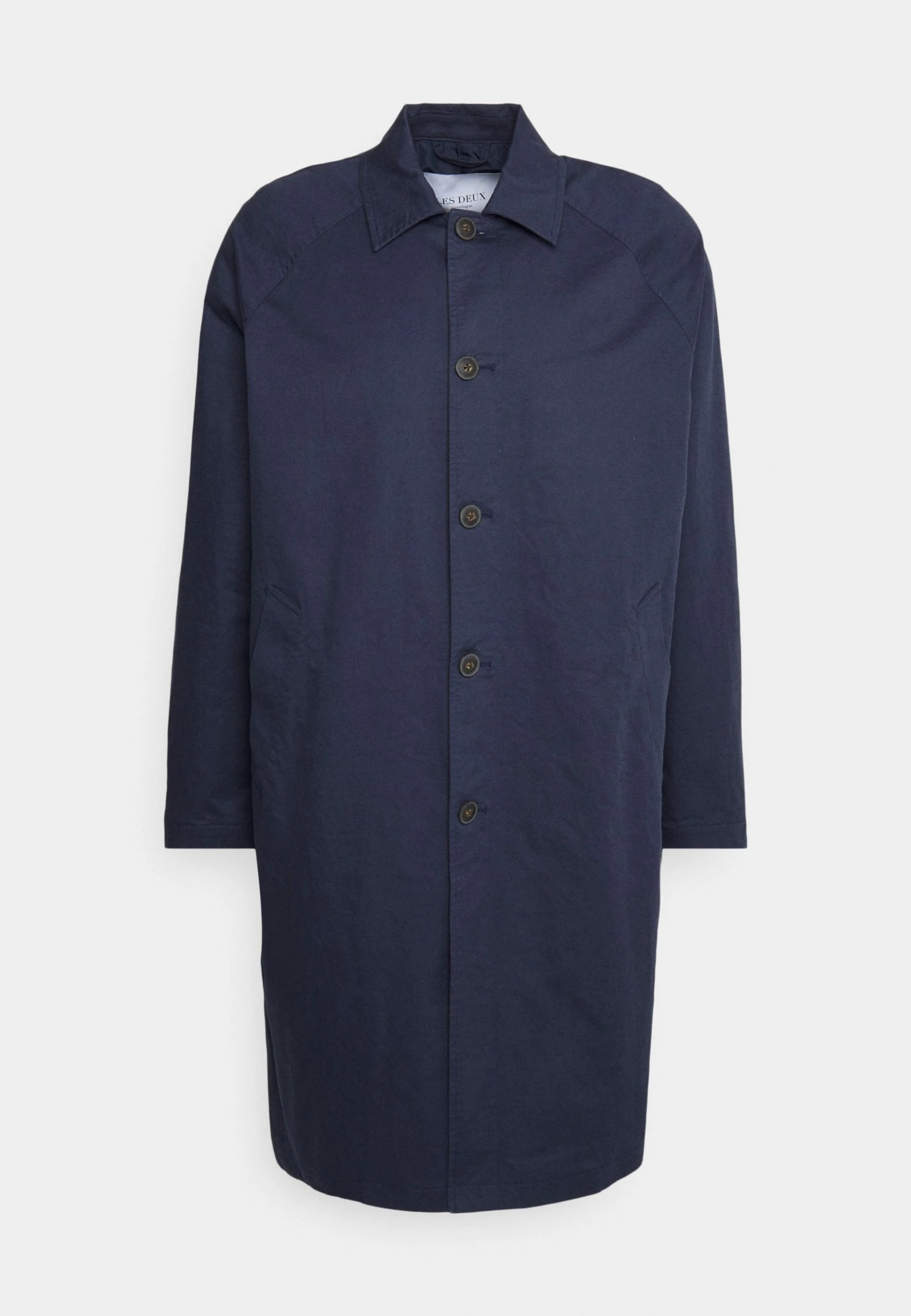 Les Deux Nathan Coat - Trenchcoat - Dark Navy 7 Les Deux Nathan Coat - Trenchcoat - Dark Navy - Afbeelding 5