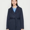 Vero Moda Vmverodonavivian Coat - Halflange Jas - Navy Blazer -ONLY shop fdd227e8467f4c53b7b569282af375cc