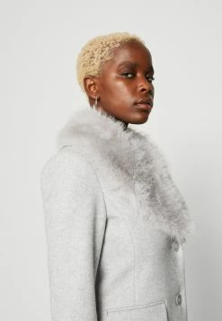 Forever New Amber Collar Coat - Mantel - Grey Marle -ONLY shop fe2c43a0b223495ca788096626909b32