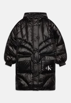 Calvin Klein Jeans Oversized Duvet Padded Coat - Winterjas - Black