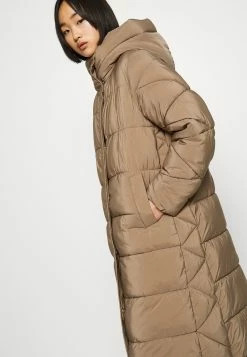 Yasliro Long Padded Coat - Winterjas - Caribou -ONLY shop ff576e29a6de427d8ebdfde75c80e1ac